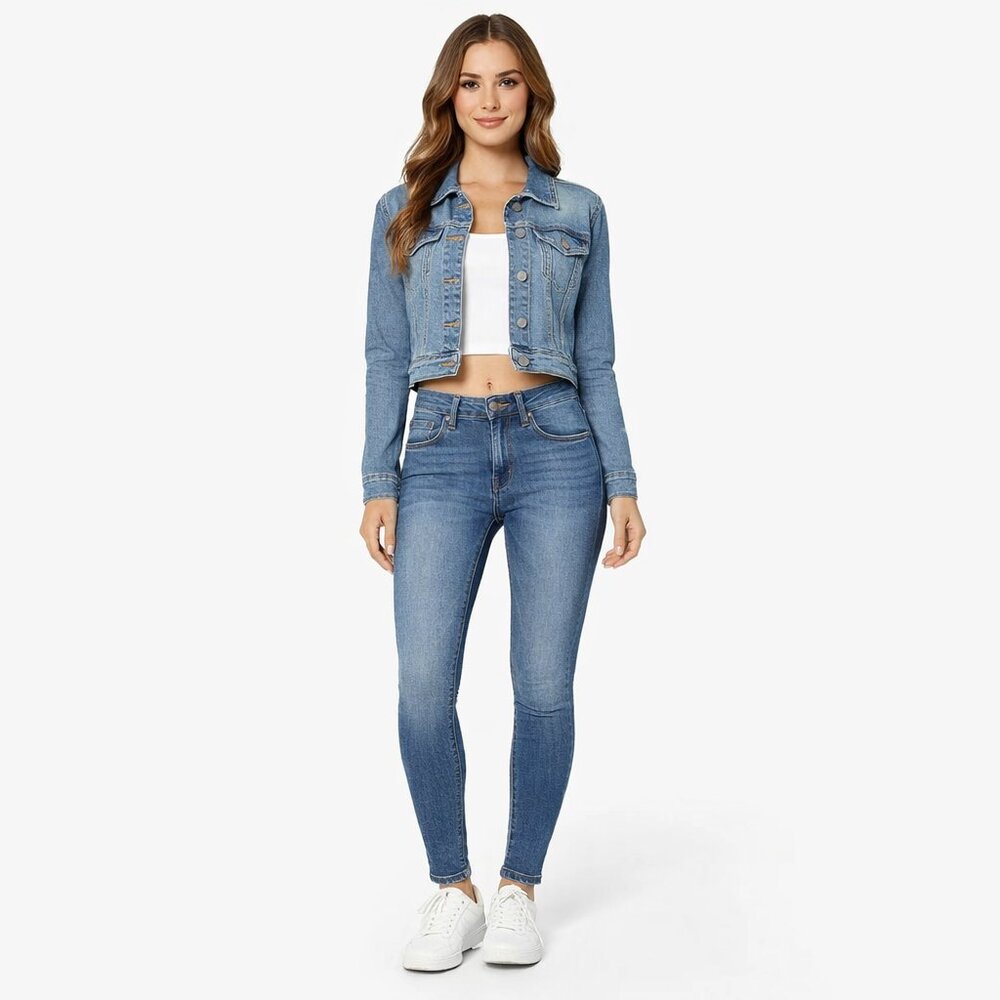 We The Free Skinny Denim Lake Blue Jeans Women's Size 26